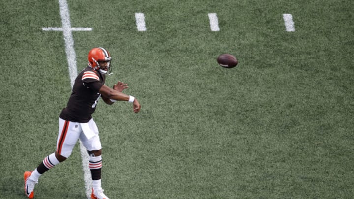 Browns, Jacoby Brissett. (Photo by Jared C. Tilton/Getty Images)