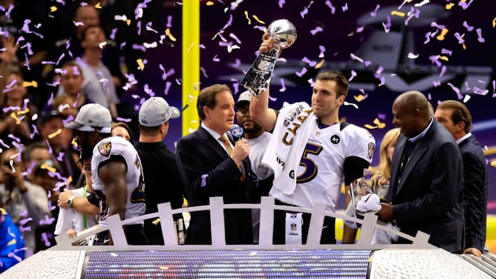 13 September 2010: Baltimore Ravens quarterback Joe Flacco (5