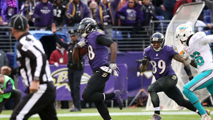 BALTIMORE, MD - DECEMBER 4: Wide receiver Breshad Perriman