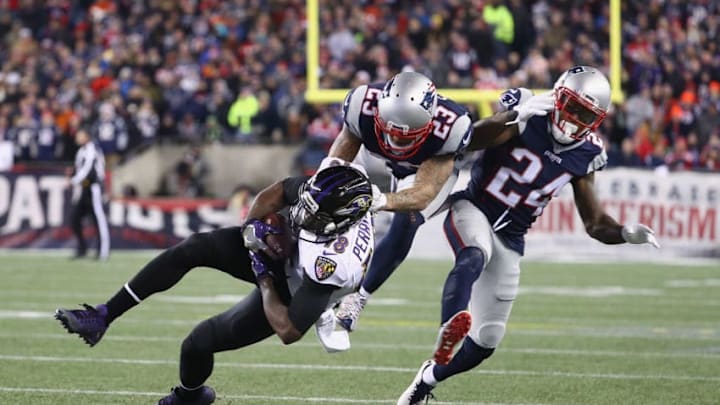 FOXBORO, MA - DECEMBER 12: Breshad Perriman
