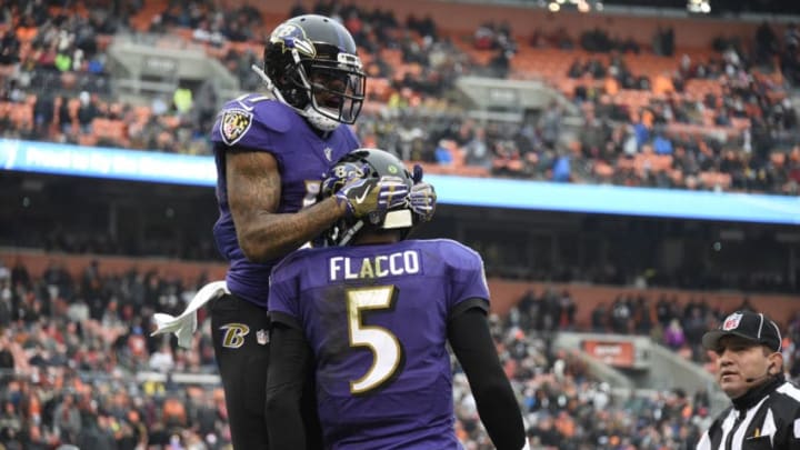 CLEVELAND, OH - DECEMBER 17: Joe Flacco