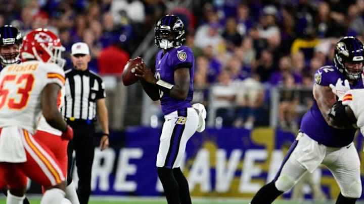 Ravens, Lamar Jackson Mandatory Credit: Tommy Gilligan-USA TODAY Sports