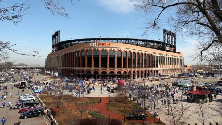 Apr 13, 2015; New York City, NY, USA; General view of Citi Field before an opening day game between the New York Mets and Philadelphia Phillies at Citi Field. Mandatory Credit: Brad Penner-USA TODAY Sports Apr 13, 2015; New York City, NY, USA; General view of Citi Field before an opening day game between the New York Mets and Philadelphia Phillies at Citi Field. Mandatory Credit: Brad Penner-USA TODAY Sports