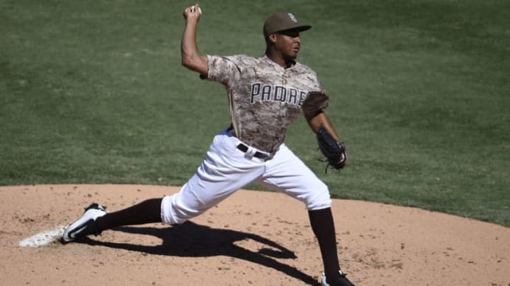 SAN DIEGO, CA - SEPTEMBER 24: Luis Perdomo