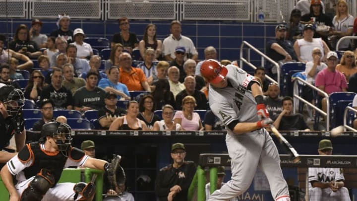 MIAMI, FL - MAY 27: Mike Trout