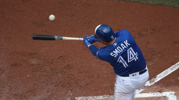 TORONTO, ON - JULY 29: Justin Smoak