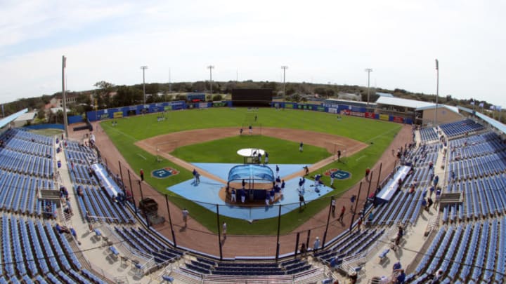LAKELAND, FL- MARCH 02: A general view from the spring training home of the Toronto Blue Jays before the game against the Philadelphia Phillies at Florida Auto Exchange Stadium on March 2, 2016 in Dunedin, Florida. (Photo by Justin K. Aller/Getty Images)