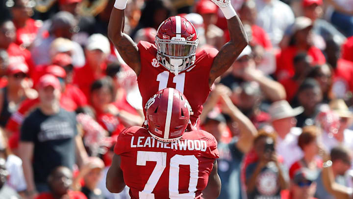 Alex Leatherwood (Photo by Kevin C. Cox/Getty Images)