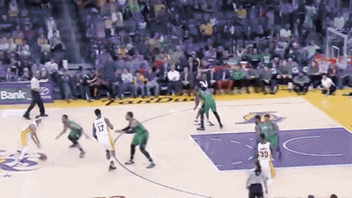 Clarkson Celtics Lay-Up