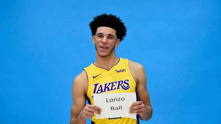 EL SEGUNDO, CA - SEPTEMBER 25: Lonzo Ball