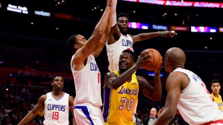 LOS ANGELES, CA - OCTOBER 13: Julius Randle LOS ANGELES, CA - OCTOBER 13: Julius Randle