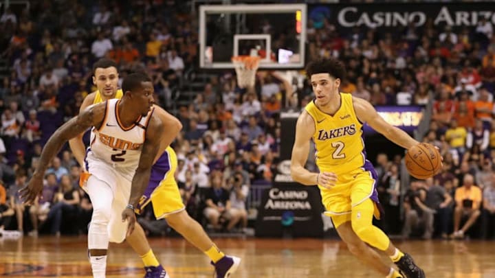 PHOENIX, AZ - OCTOBER 20: Lonzo Ball