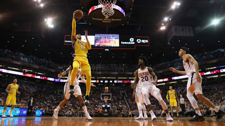 PHOENIX, AZ - NOVEMBER 13: Jordan Clarkson PHOENIX, AZ - NOVEMBER 13: Jordan Clarkson