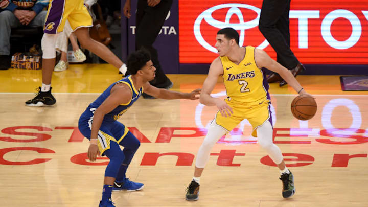 LOS ANGELES, CA - DECEMBER 18: Lonzo Ball