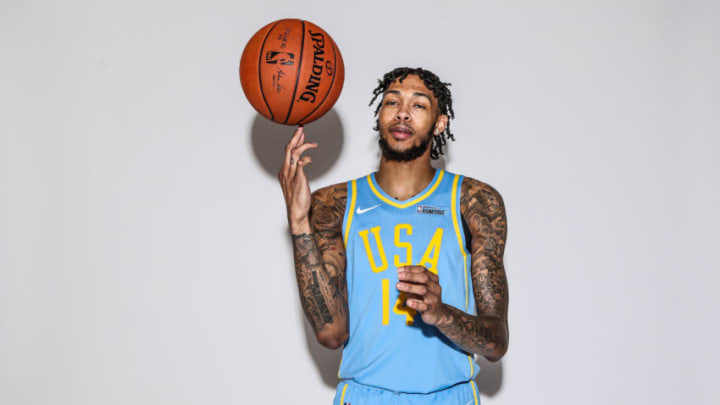 LOS ANGELES, CA - FEBRUARY 16: Brandon Ingram