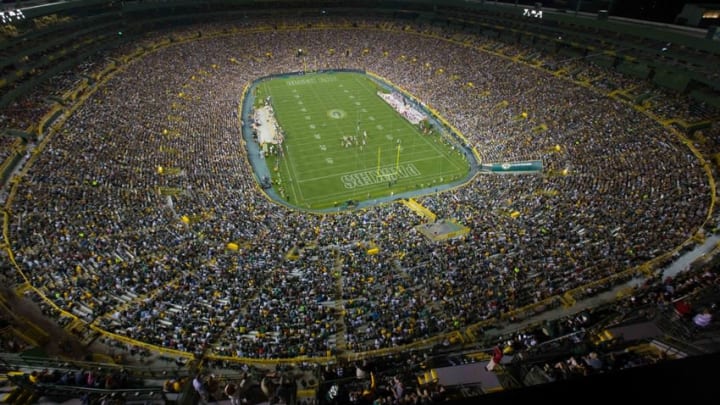 Lambeau Field. The site of so many great moments. Jeff Hanisch-USA TODAY Sports photograph