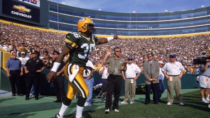 Green Bay Packers, LeRoy Butler - Mandatory Credit: Jonathan Daniel /Allsport