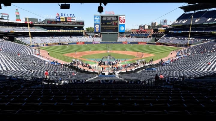 Turner Field. Mandatory Credit: Dale Zanine-USA TODAY Sports