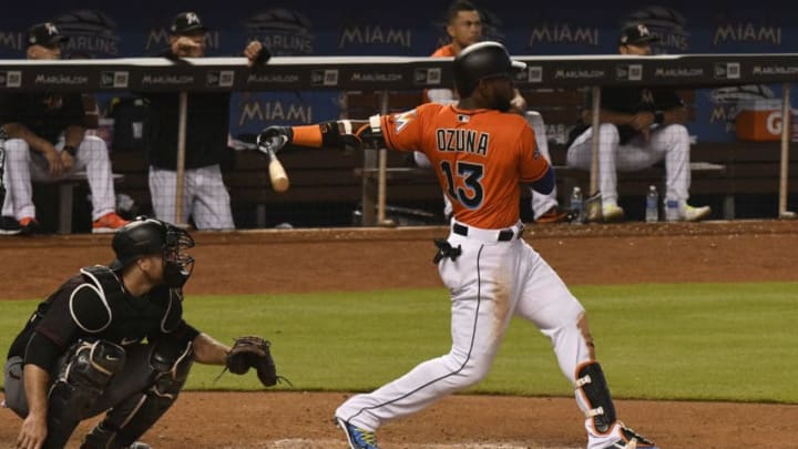 MIAMI, FL - JUNE 04: Marcell Ozuna