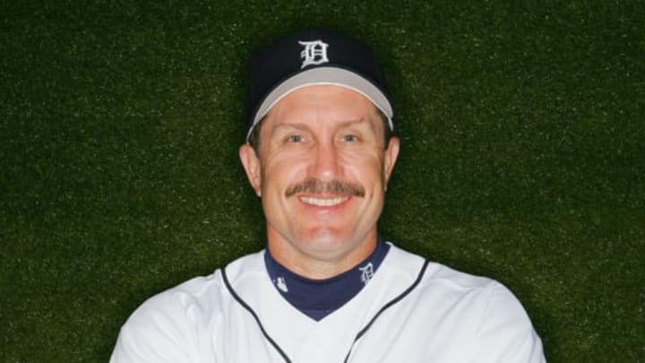 LAKELAND, FL – FEBRUARY 27: Lance Parrish of the Detroit Tigers poses for a portrait during Tigers Photo Day at Joker Marchant Stadium on February 27, 2005 in Lakeland, Florida. (Photo by Matthew Stockman/Getty Images)