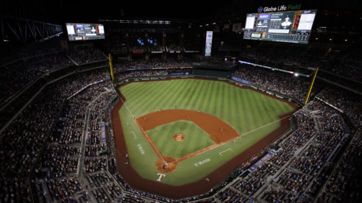ARLINGTON, TX - OCTOBER 04: A general view during a game between the Texas Rangers and New York Yankees at Globe Life Field on October 4, 2022 in Arlington, Texas. (Photo by Ben Ludeman/Texas Rangers/Getty Images)