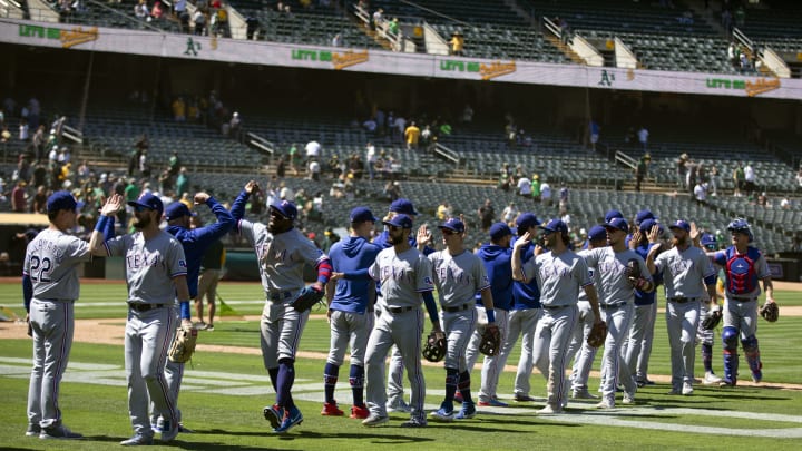 Texas Rangers halfway point