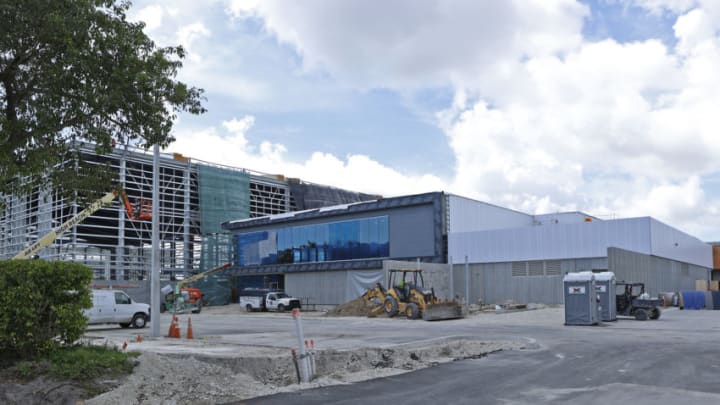 MIAMI GARDENS, FL - JUNE 22: A general view of the new Miami Dolphins training facility which is located across the street from Hard Rock Stadium on June 22, 2020 in Miami Gardens, Florida. The complex will be named the Baptist Health Training Complex. (Photo by Joel Auerbach/Getty Images)
