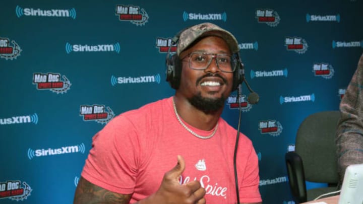 BLOOMINGTON, MN – FEBRUARY 01: Von Miller of the Denver Broncos attends SiriusXM at Super Bowl LII Radio Row at the Mall of America on February 1, 2018 in Bloomington, Minnesota. (Photo by Cindy Ord/Getty Images for SiriusXM)