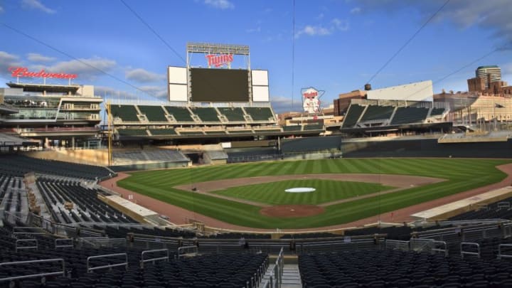 First Game at Target Field: Boston Red Sox at Minnesota Twins (04/12/2010)  