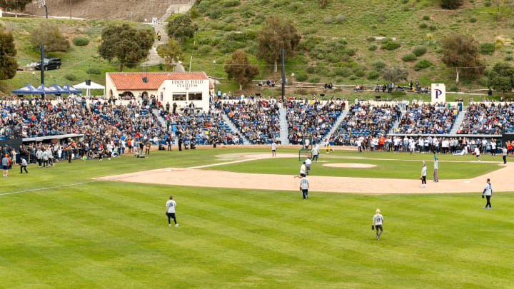 MALIBU, CALIFORNIA – JANUARY 13: A General View Of The Atmosphere at a charity softball game to benefit “California Strong” at Pepperdine University on January 13, 2019 in Malibu, California. (Photo by Rich Polk/Getty Images for California Strong)