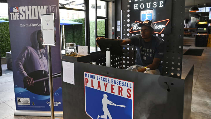 What will the Players Union have to say about a split-city?  (Photo by Duane Prokop/Getty Images for MLBPA)