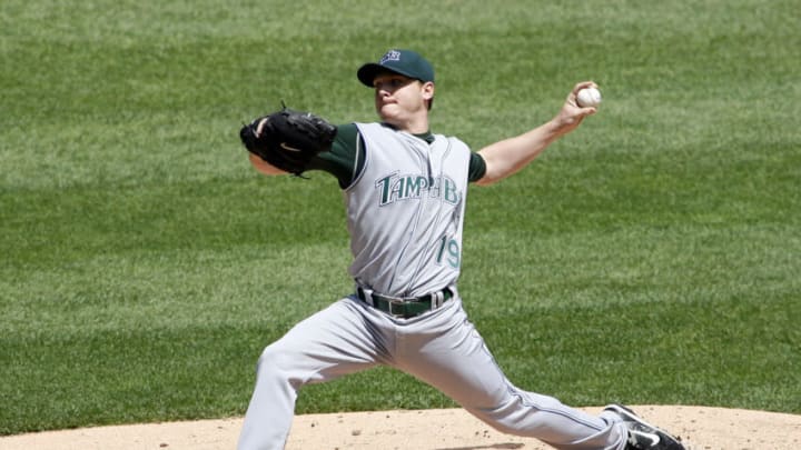 Scott Kazmir Tampa Bay Rays (Photo by Chuck Rydlewski/Getty Images)