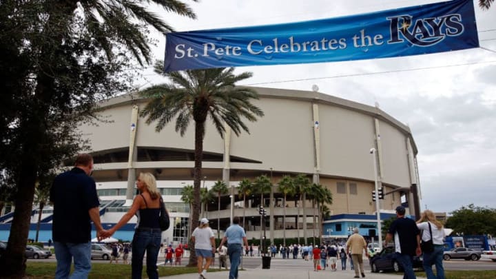 tampa bay rays stadium outside