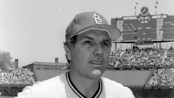 CHICAGO - UNDATED 1978: Manager Ken Boyer of the St Louis Cardinals poses before a MLB game at Wrigley Field in Chicago, Illinois. Boyer managed for the St Louis Cardinals from 1978-19801. (Photo by Ron Vesely/Getty Images)