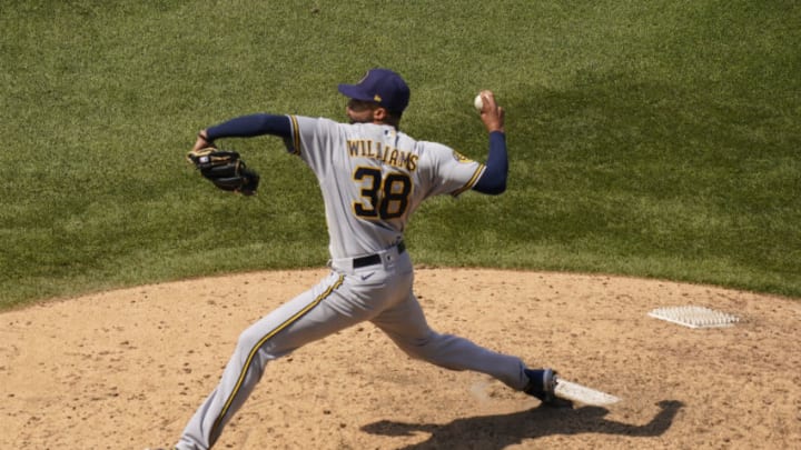 Devin Williams, Milwaukee Brewers (Photo by Nuccio DiNuzzo/Getty Images)