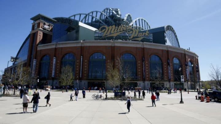 MILWAUKEE, WI - APRIL 06: A general view of Miller Park on Opening Day before the St. Louis Cardinals play against the Milwaukee Brewers on April 06, 2012 in Milwaukee, Wisconsin. (Photo by Mike McGinnis/Getty Images)