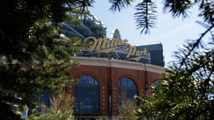 MILWAUKEE, WI - APRIL 06: A general view of Miller Park on Opening Day before the St. Louis Cardinals play against the Milwaukee Brewers on April 06, 2012 in Milwaukee, Wisconsin. (Photo by Mike McGinnis/Getty Images)