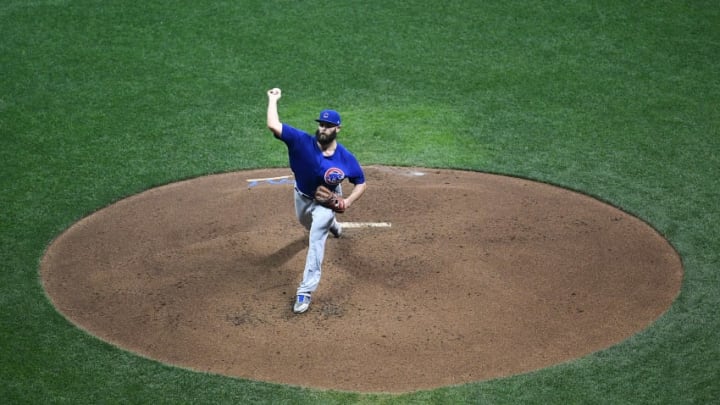 MILWAUKEE, WI - SEPTEMBER 21: Jake Arrieta