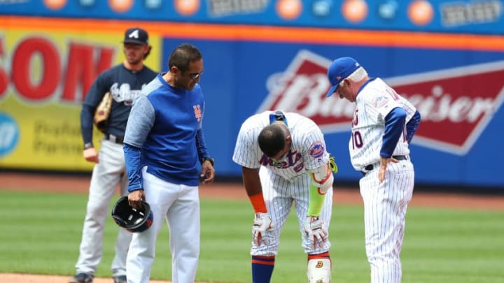NEW YORK, NY - APRIL 27: Yoenis Cespedes NEW YORK, NY - APRIL 27: Yoenis Cespedes