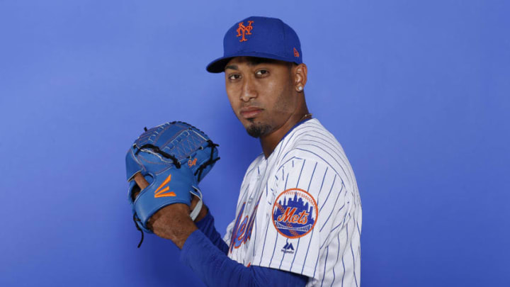 PORT ST. LUCIE, FLORIDA - FEBRUARY 21: Edwin Diaz #39 of the New York Mets poses for a photo on Photo Day at First Data Field on February 21, 2019 in Port St. Lucie, Florida. (Photo by Michael Reaves/Getty Images)
