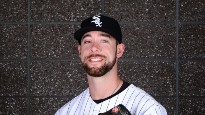 GLENDALE, AZ - FEBRUARY 27: Pitcher Brandon Brennan #63 of the Chicago White Sox poses for a portrait during spring training photo day at Camelback Ranch on February 27, 2016 in Glendale, Arizona. (Photo by Jennifer Stewart/Getty Images)