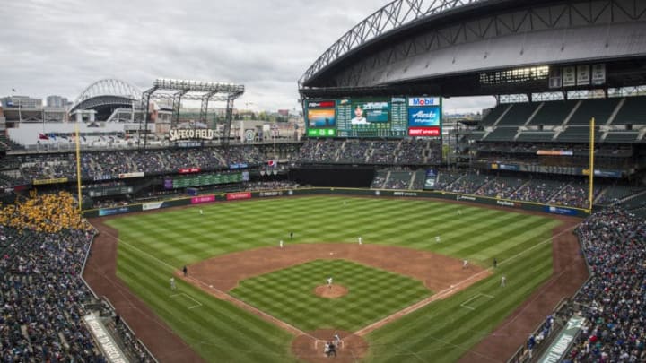 SEATTLE, WA - APRIL 15: A general view of Safeco Field as Felix Hernandez