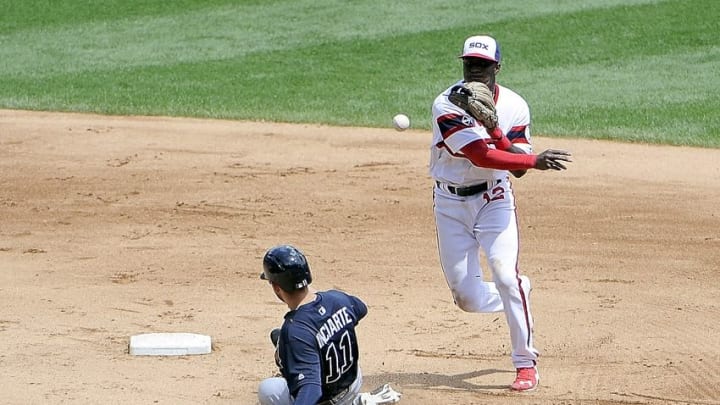 Jul 10, 2016; Chicago, IL, USA;Tim Anderson has been a huge spark for the White Sox since being called up in June.Mandatory Credit: David Banks-USA TODAY Sports