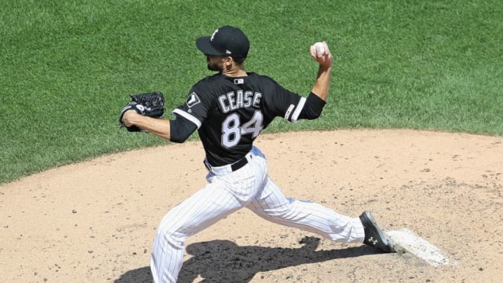 CHICAGO, ILLINOIS - JULY 03: Starting pitcher Dylan Cease #84 of the Chicago White Sox delivers the ball in his Major League debut against the Detroit Tigers at Guaranteed Rate Field on July 03, 2019 in Chicago, Illinois. (Photo by Jonathan Daniel/Getty Images)