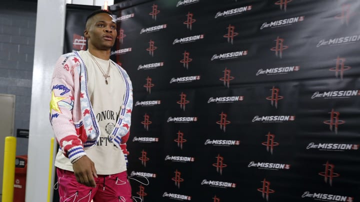 Houston Rockets Russell Westbrook (Photo by Bob Levey/Getty Images)