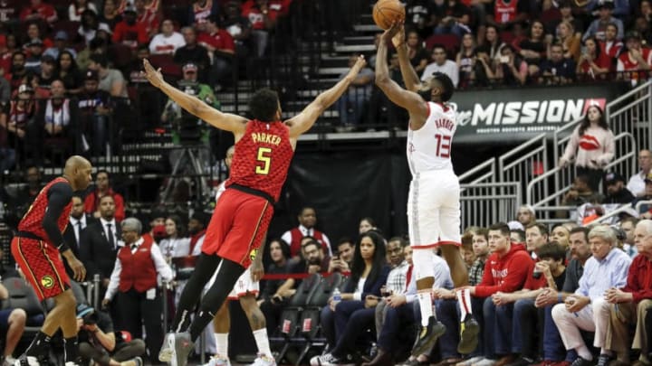 Houston Rockets James Harden (Photo by Tim Warner/Getty Images)