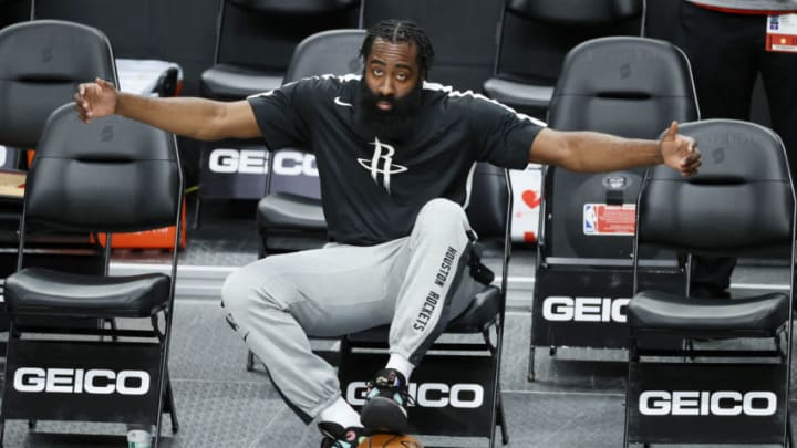 James Harden #13 of the Houston Rockets (Photo by Steph Chambers/Getty Images)