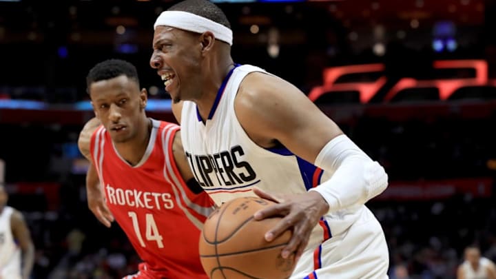LOS ANGELES, CA - APRIL 10: Paul Pierce LOS ANGELES, CA - APRIL 10: Paul Pierce