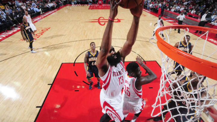 HOUSTON, TX - FEBRUARY 27: James Harden