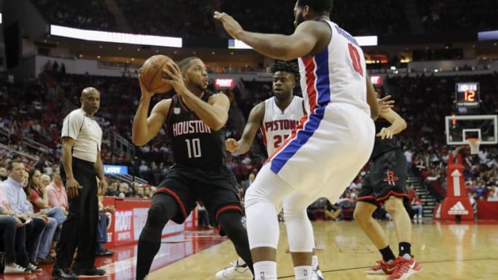 HOUSTON, TX - APRIL 07: Eric Gordon HOUSTON, TX - APRIL 07: Eric Gordon